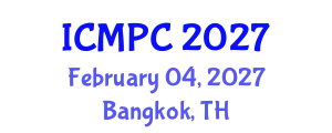 International Conference on Music Perception and Cognition (ICMPC) February 04, 2027 - Bangkok, Thailand