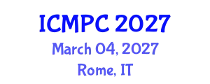 International Conference on Music Perception and Cognition (ICMPC) March 04, 2027 - Rome, Italy