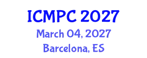 International Conference on Music Perception and Cognition (ICMPC) March 04, 2027 - Barcelona, Spain