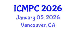 International Conference on Music Perception and Cognition (ICMPC) January 05, 2026 - Vancouver, Canada