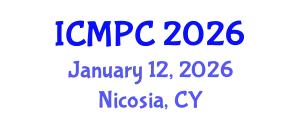 International Conference on Music Perception and Cognition (ICMPC) January 12, 2026 - Nicosia, Cyprus