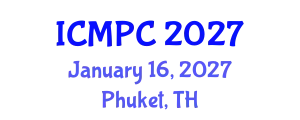 International Conference on Music Perception and Cognition (ICMPC) January 16, 2027 - Phuket, Thailand