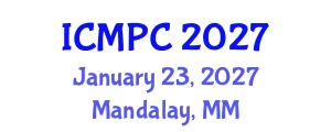 International Conference on Music Perception and Cognition (ICMPC) January 23, 2027 - Mandalay, Myanmar