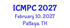 International Conference on Music Perception and Cognition (ICMPC) February 10, 2027 - Pattaya, Thailand
