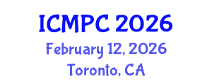 International Conference on Music Perception and Cognition (ICMPC) February 12, 2026 - Toronto, Canada
