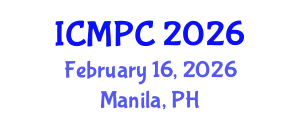 International Conference on Music Perception and Cognition (ICMPC) February 16, 2026 - Manila, Philippines