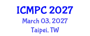 International Conference on Music Perception and Cognition (ICMPC) March 03, 2027 - Taipei, Taiwan