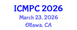 International Conference on Music Perception and Cognition (ICMPC) March 23, 2026 - Ottawa, Canada