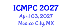 International Conference on Music Perception and Cognition (ICMPC) April 03, 2027 - Mexico City, Mexico