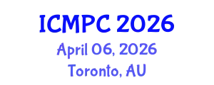 International Conference on Music Perception and Cognition (ICMPC) April 06, 2026 - Toronto, Australia