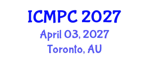 International Conference on Music Perception and Cognition (ICMPC) April 03, 2027 - Toronto, Australia