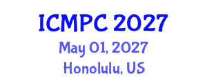 International Conference on Music Perception and Cognition (ICMPC) May 01, 2027 - Honolulu, United States