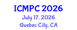 International Conference on Music Perception and Cognition (ICMPC) July 17, 2026 - Quebec City, Canada