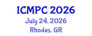 International Conference on Music Perception and Cognition (ICMPC) July 24, 2026 - Rhodes, Greece