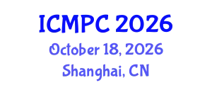 International Conference on Music Perception and Cognition (ICMPC) October 18, 2026 - Shanghai, China