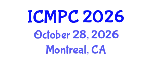 International Conference on Music Perception and Cognition (ICMPC) October 28, 2026 - Montreal, Canada