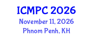 International Conference on Music Perception and Cognition (ICMPC) November 11, 2026 - Phnom Penh, Cambodia