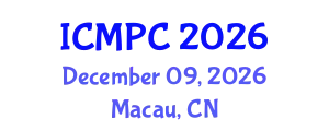 International Conference on Music Perception and Cognition (ICMPC) December 09, 2026 - Macau, China