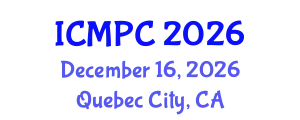 International Conference on Music Perception and Cognition (ICMPC) December 16, 2026 - Quebec City, Canada