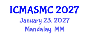International Conference on Music Acoustics, Sound and Music Computing (ICMASMC) January 23, 2027 - Mandalay, Myanmar