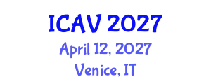 International Conference on Acoustics and Vibration (ICAV) April 12, 2027 - Venice, Italy