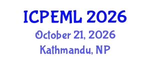 International Conference on Politics, Economics, Management and Law (ICPEML) October 21, 2026 - Kathmandu, Nepal