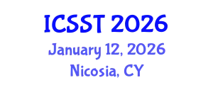 International Conference on Sensor Science and Technology (ICSST) January 12, 2026 - Nicosia, Cyprus