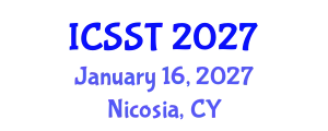 International Conference on Sensor Science and Technology (ICSST) January 16, 2027 - Nicosia, Cyprus