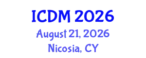 International Conference on Dielectric Materials (ICDM) August 21, 2026 - Nicosia, Cyprus