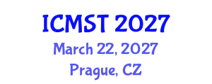 International Conference on Materials for Sensors and Transducers (ICMST) March 22, 2027 - Prague, Czechia