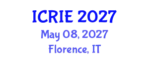 International Conference on Research, Innovation and Entrepreneurship (ICRIE) May 08, 2027 - Florence, Italy