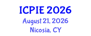 International Conference on Productivity, Innovation, and Entrepreneurship (ICPIE) August 21, 2026 - Nicosia, Cyprus