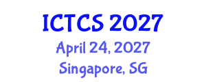 International Conference on Theoretical and Computational Seismology (ICTCS) April 24, 2027 - Singapore, Singapore