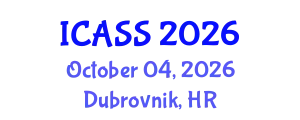 International Conference on Anthropological and Sociological Sciences (ICASS) October 04, 2026 - Dubrovnik, Croatia