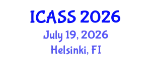 International Conference on Anthropological and Sociological Sciences (ICASS) July 19, 2026 - Helsinki, Finland