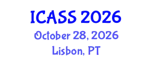 International Conference on Anthropological and Sociological Sciences (ICASS) October 28, 2026 - Lisbon, Portugal