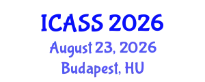 International Conference on Anthropological and Sociological Sciences (ICASS) August 23, 2026 - Budapest, Hungary