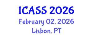 International Conference on Anthropological and Sociological Sciences (ICASS) February 02, 2026 - Lisbon, Portugal