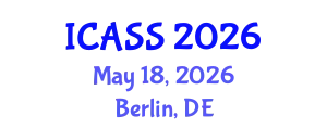 International Conference on Anthropological and Sociological Sciences (ICASS) May 18, 2026 - Berlin, Germany
