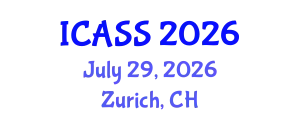 International Conference on Anthropological and Sociological Sciences (ICASS) July 29, 2026 - Zurich, Switzerland