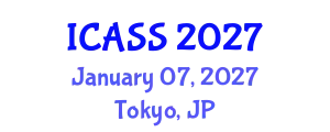 International Conference on Anthropological and Sociological Sciences (ICASS) January 07, 2027 - Tokyo, Japan