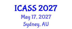 International Conference on Anthropological and Sociological Sciences (ICASS) May 17, 2027 - Sydney, Australia
