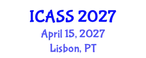 International Conference on Anthropological and Sociological Sciences (ICASS) April 15, 2027 - Lisbon, Portugal