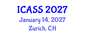 International Conference on Anthropological and Sociological Sciences (ICASS) January 14, 2027 - Zurich, Switzerland