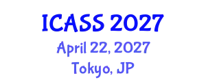 International Conference on Anthropological and Sociological Sciences (ICASS) April 22, 2027 - Tokyo, Japan
