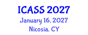 International Conference on Anthropological and Sociological Sciences (ICASS) January 16, 2027 - Nicosia, Cyprus