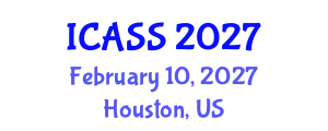 International Conference on Anthropological and Sociological Sciences (ICASS) February 10, 2027 - Houston, United States
