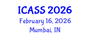 International Conference on Anthropological and Sociological Sciences (ICASS) February 16, 2026 - Mumbai, India