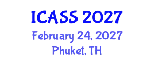 International Conference on Anthropological and Sociological Sciences (ICASS) February 24, 2027 - Phuket, Thailand