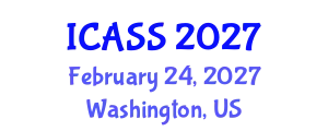 International Conference on Anthropological and Sociological Sciences (ICASS) February 24, 2027 - Washington, United States